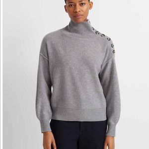 Club Monaco button neck sweater